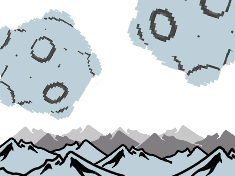 ゲーム待機画面 - キャンディワールドの背景